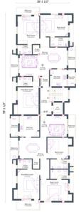 Project Image of 1142.0 - 1166.0 Sq.ft 3 BHK Apartment for buy in GR Natarajan Neela Kantheswar