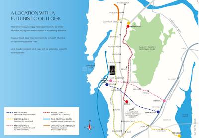 Project Image of 766.28 - 1111.16 Sq.ft 2 BHK Apartment for buy in ID Vista Residences Wing C Tower 2