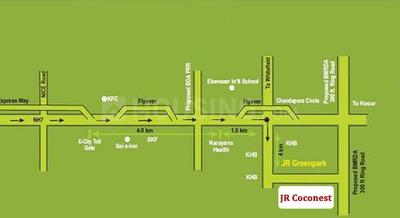 JR Coconest Prime Images for Location Plan of JR Coconest Prime 2