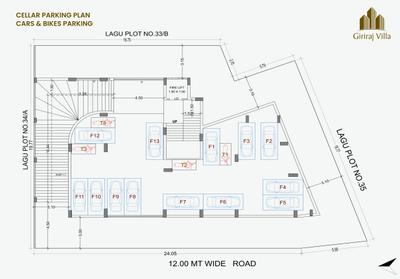 Project Image of 470.28 - 641.31 Sq.ft 2 BHK Apartment for buy in Giriraj Villa