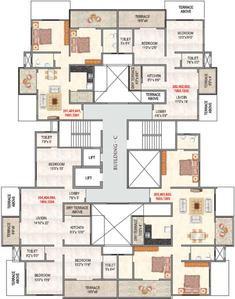 Project Image of 976.0 - 1640.0 Sq.ft 2 BHK Apartment for buy in Vastu Buildcorp River Nest Phase 2
