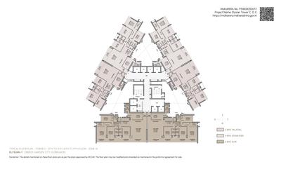 Project Image of 1736.54 - 2400.0 Sq.ft 3 BHK Apartment for buy in Elysian