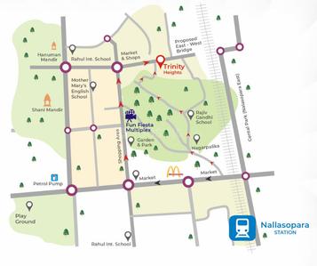 Ruturaj Trinity Height Wing C Location Plan 1