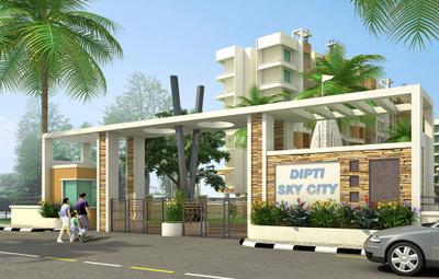 Project Image of 359.0 - 559.0 Sq.ft 1 BHK Apartment for buy in Dipti Sky City Building 1 And 3