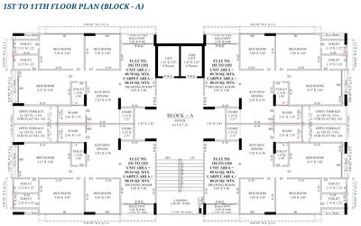 Project Image of 2088 Sq.ft 3 BHK Apartment / Flat for sale in Randesan for Rs. 9000000