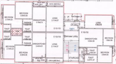 Project Image of 144.34 - 612.25 Sq.ft 1 RK Apartment for buy in RIV Iqbal Heights