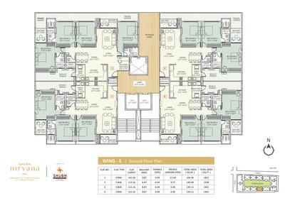 Project Image of 1332.0 - 2433.0 Sq.ft 3 BHK Apartment for buy in Shubh Nirvana