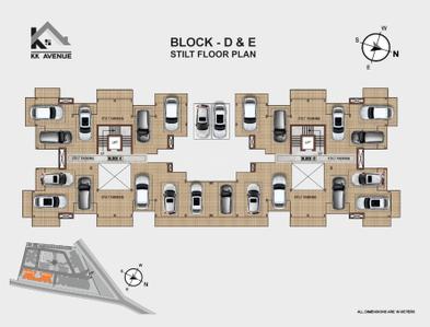 Project Image of 790.72 - 1075.86 Sq.ft 1 BHK Apartment for buy in KK Avenue