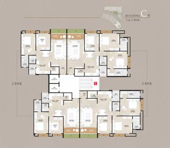 Project Image of 1400.0 - 2000.0 Sq.ft 2 BHK Apartment for buy in Vivanta