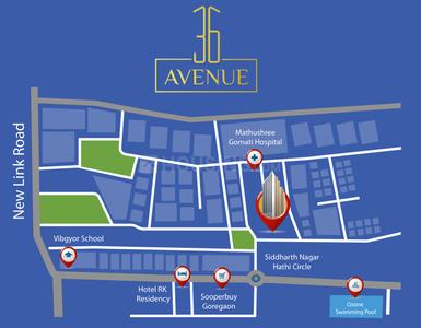 Project Image of 470 Sq.ft 1 BHK Apartment / Flat for sale in Goregaon West for Rs. 13000000
