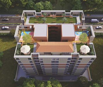 Project Image of 0.0 - 705.4 Sq.ft 2 BHK Apartment for buy in Vrundavan Vibes