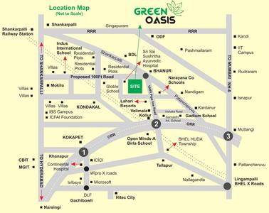 Project Image of 1620.0 - 4050.0 Sq.ft Residential Plot Plot for buy in Srika Green Oasis