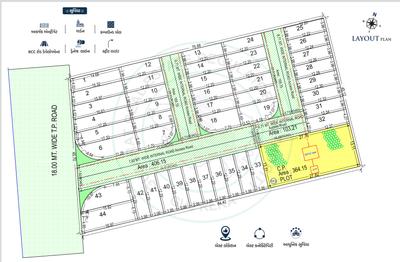 Shree Ram Ashirwad Villa Layout Plan 1
