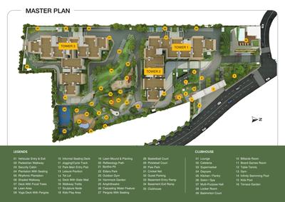 Project Image of 740.0 - 1028.0 Sq.ft 2.5 BHK Apartment for buy in Mana Vista