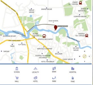 Project Image of 308.17 - 615.8 Sq.ft 1 BHK Apartment for buy in Craftstone River Valley