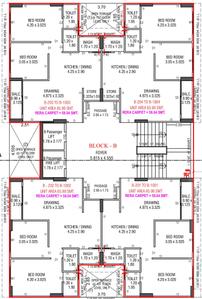Project Image of 2070 Sq.ft 3 BHK Apartment / Flat for sale in Vastral for Rs. 6600000