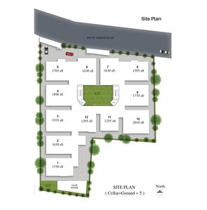 Project Image of 765.0 - 2010.0 Sq.ft 1 BHK Apartment for buy in Amigos Red Oaks Apartment
