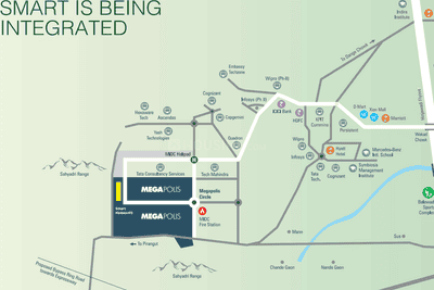 Project Image of 0.0 - 637.22 Sq.ft 2 BHK Apartment for buy in Pegasus Megapolis Serenity A1 To A7 B1 And Conv Shop A