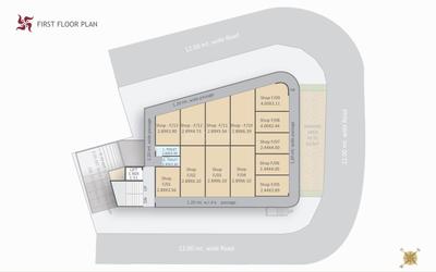 Swastik Complex A Cluster Plan from ground to 1st Floor 2