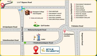 Project Image of 436.0 - 2044.0 Sq.ft Residential Plot Plot for buy in Star Majestic