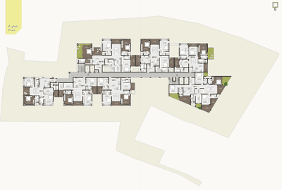 Project Image of 2000.0 - 3840.0 Sq.ft 3 BHK Apartment for buy in Artech Rainforest