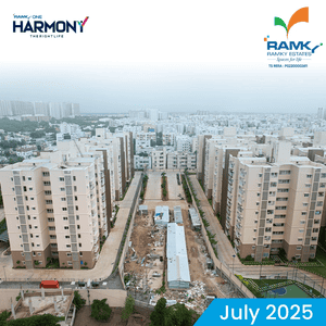 Project Image of 1155.0 - 1595.0 Sq.ft 2 BHK Apartment for buy in Ramky One Harmony