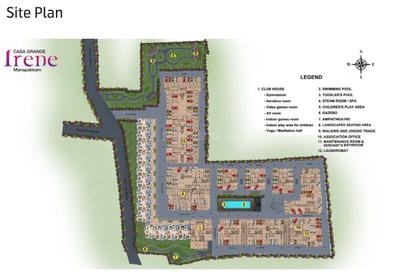 Project Image of 564.0 - 2260.0 Sq.ft 2 BHK Apartment for buy in Casagrand Irene Villas