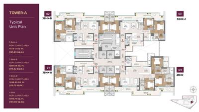Project Image of 1288.99 - 1785.75 Sq.ft 3 BHK Apartment for buy in Adani The Marq