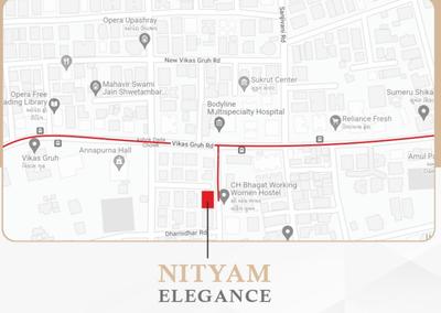 Nityam Elegance Location Plan 1