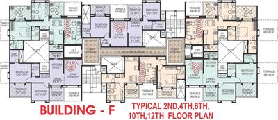 Project Image of 723.0 - 859.0 Sq.ft 2 BHK Apartment for buy in Waghere Manikbaug Orchid Building D E F