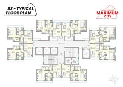 Project Image of 430.01 - 615.48 Sq.ft 1 BHK Apartment for buy in Raunak Maximum City