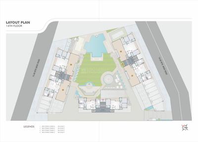 Project Image of 1250.0 - 1441.0 Sq.ft 3 BHK Apartment for buy in Courtyard Prime