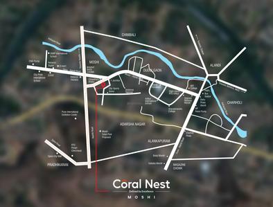 Project Image of 984.0 - 1042.0 Sq.ft 3 BHK Apartment for buy in Acquest Coral Nest