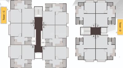 Project Image of 341.0 - 371.0 Sq.ft 1 BHK Apartment for buy in J C Shrivastava Bansi Heights