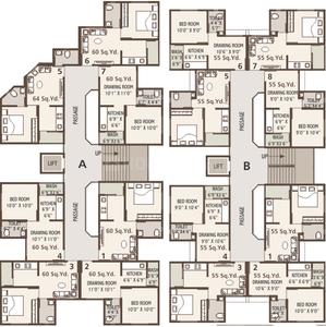 Project Image of 990 Sq.ft 2 BHK Apartment / Flat for sale in Narolgam for Rs. 2650000