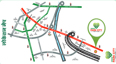 Project Image of 800.0 - 15000.0 Sq.ft Residential Plot Plot for buy in Green Park City Phase 3