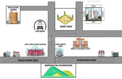 Project Image of 880.92 - 885.76 Sq.ft 3 BHK Apartment for buy in Pan Peelas Manchala