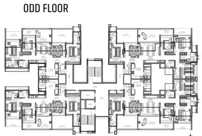 Project Image of 964.0 - 1240.0 Sq.ft 3 BHK Apartment for buy in Kunal Aspiree Phase IV