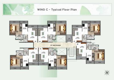 Project Image of 1105 Sq.ft 2 BHK Apartment / Flat for sale in Taloja for Rs. 5200000