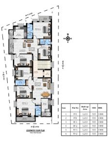 Project Image of 840.0 - 1213.0 Sq.ft 2 BHK Apartment for buy in Charan Billbergia