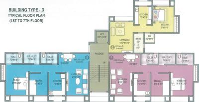 Project Image of 652.0 - 1082.0 Sq.ft 1 BHK Apartment for buy in Ewar Complex