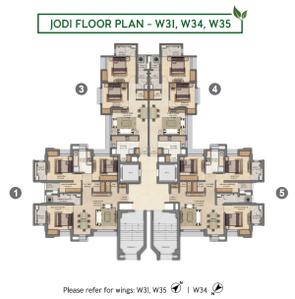 Project Image of 550 Sq.ft 1 BHK Apartment / Flat for sale in Kolshet for Rs. 7199999