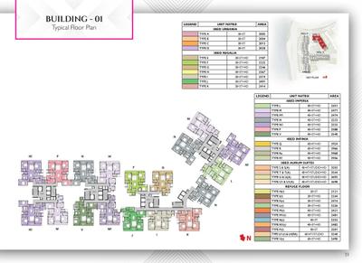 Project Image of 2004.0 - 3698.0 Sq.ft 3 BHK Apartment for buy in Prestige Raintree Park