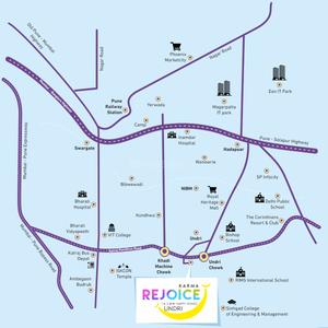 Project Image of 742.0 - 977.0 Sq.ft 2 BHK Apartment for buy in Karma Rejoice