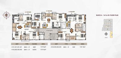 Project Image of 945.0 - 1474.0 Sq.ft 2 BHK Apartment for buy in DAC Napa Valley
