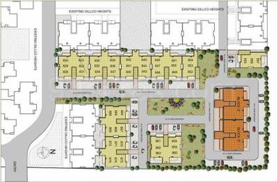 Project Image of 0.0 - 1625.0 Sq.ft 3 BHK Apartment for buy in Gillco Heights Ext Apartments