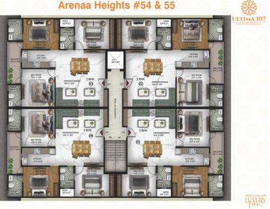 Project Image of 1055.0 - 3095.0 Sq.ft 2 BHK Builder Floor for buy in Arenaa Heights