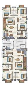 Project Image of 2869.0 - 2879.0 Sq.ft 4 BHK Apartment for buy in Utkal Sapphire