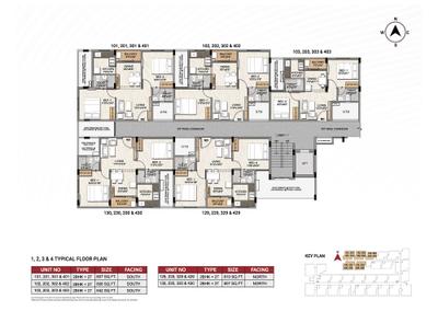 Project Image of 807.0 - 984.0 Sq.ft 2 BHK Apartment for buy in DAC Millennium