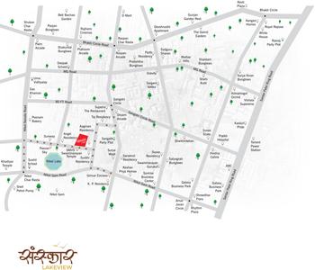 Project Image of 647.88 - 851.96 Sq.ft 2 BHK Apartment for buy in Sanskar Lakeview